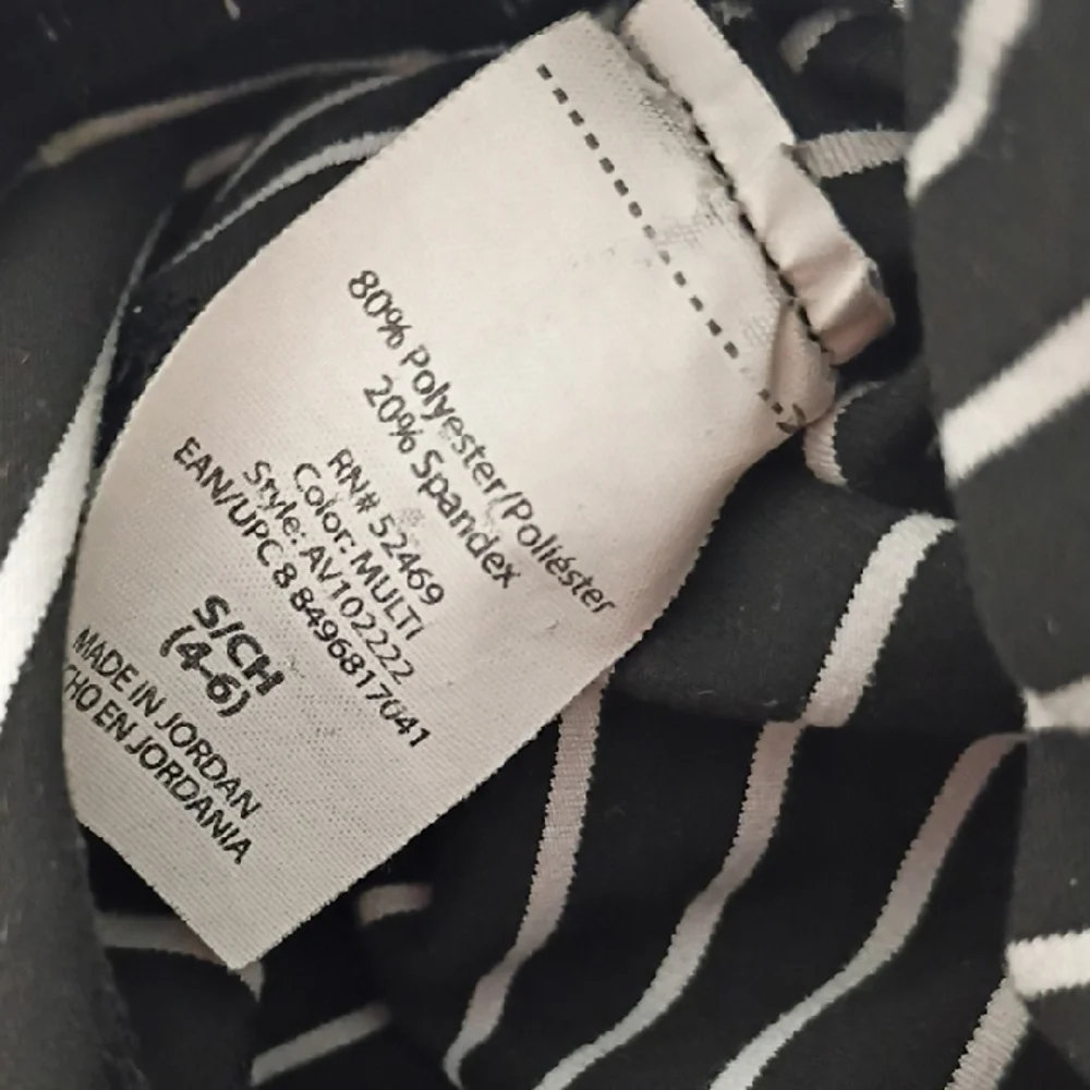 Avia Stripe Contender Tight Striped Leggings Women's Size Small Athletic Workout - Picture 9 of 9
